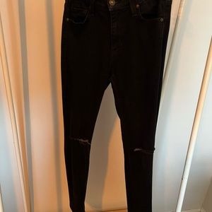 Just Black ~ Black Skinny Jeans Size 26